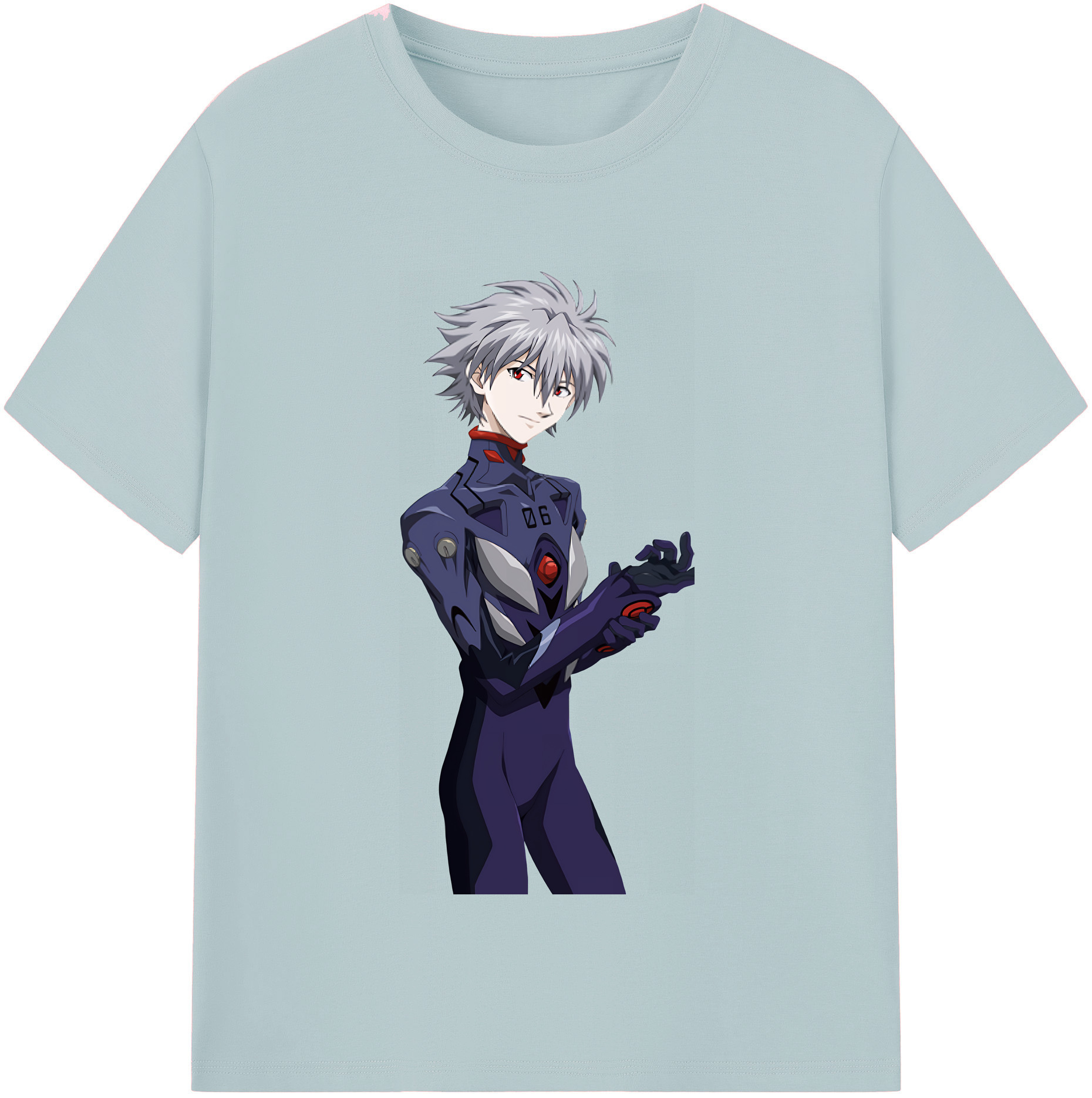 （画像用） EVA 新世紀エヴァンゲリオン 綿100％半袖Tシャツ（フロントプリント）